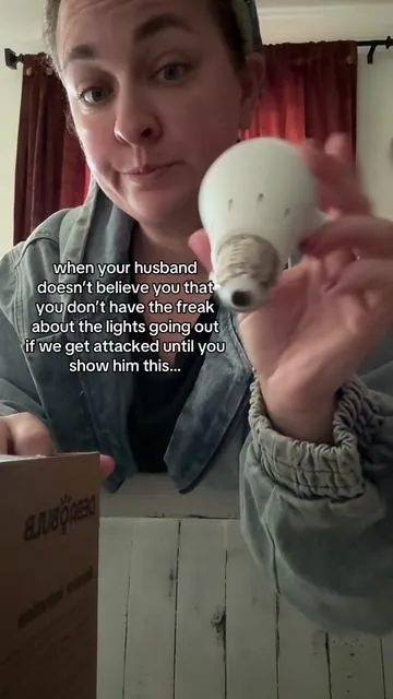 This is the bulb you’ll wish you had before the power goes out 😳💡 The DEBAOBULB Rechargeable Emergency Light Bulb is the must-have backup for storms, outages, and everyday peace of mind. It works like a normal bulb—but when the power cuts, it stays on with its built-in battery, giving you instant light when you need it most. If you’ve ever been stuck in the dark… this is your upgrade. ⚡ Perfect for: • Power outages & emergencies • Hurricane & storm prep • Camping & outdoor use • Everyday home backup ✨ Why you’ll love it: • Built-in rechargeable battery (auto emergency lighting) • Bright 6000K daylight output • Standard E26 base (fits most fixtures) • Energy-efficient 9W (60W equivalent) This is one of those essentials you don’t think about—until you really need it. If it’s still in stock… don’t wait. #EmergencyLight #PowerOutagePrep #StormReady #HomeEssentials #LEDLight 