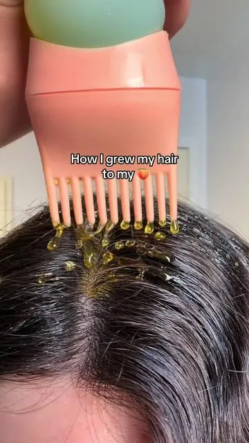 KEY for healthy stunning rapunzel hair 😍💖 I’ll help you grow your dream hair 👸🏽 @Nature Spell US 