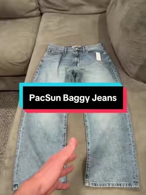 6’1 170 wearing size 32x32🤝 #pacsun #jeans #baggyjeans #tiktokshopmademebuyit #baggyfit 