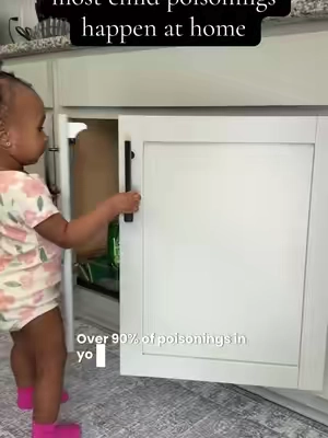 Household products are one of the most common causes of injury in young kids. And it happens fast. Cabinets aren’t safe unless they’re secured. These magnetic locks make it impossible for little hands to get in. Simple fix, real protection.  #childsafety #toddlermusthaves #MomsofTikTok #toddlermom #momhack 