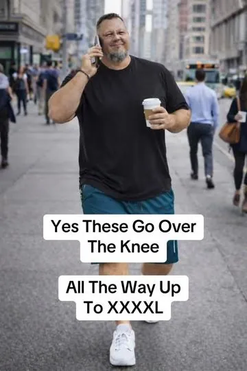 Yes they go over the knee and are super comfortable and lightweight. Grab the 6 pack while you can. #shorts #mensfashion #beachwear #springwear #mensshorts 