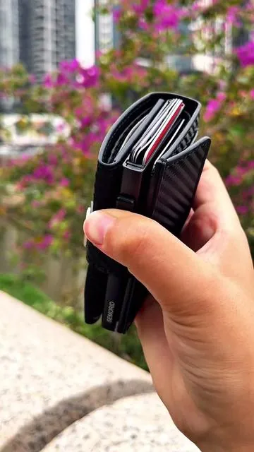 I will give this gift to my dad Protect your cards, Durable and stylish. Keep your essentials secure with this Men's Wallet!!!#TikTokShopBlackFriday #TikTokShopCyberMonday #spotlightfinds