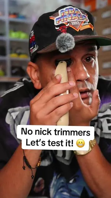 No nick trimmers, let’s test it! 😬 #shavinghacks #shaving #shavingtips #barbershop #tiktokshopcreatorpicks 
