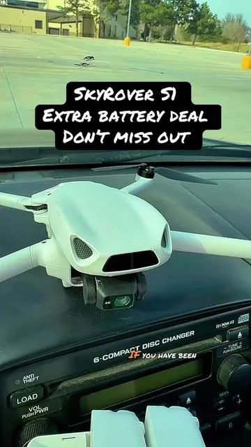 Skyrover S1 Mini Drone with Camera 4K/60fps Video, 3-Axis Gimbal Stabilization, 40-Min Flight Time, Under 249g, Auto Track S1-5 @@SKYROVER ##Drone##S1##Tracking##4K##60FPS