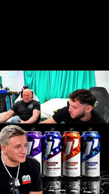 Dana white tells adin Ross what hes drink phorm energy #adinross #danawhite #phormenergy 