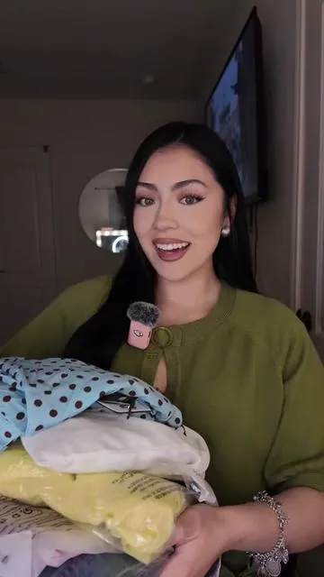 spring / summer clothing haul 💛 #haul #clothinghaul #tiktokshopfinds 