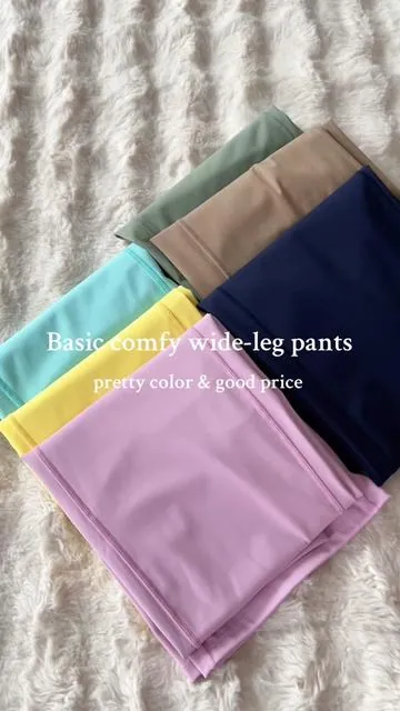 Cute though! I’m getting every color. 12/12 recommend !!☺️#pants#leggings#gymwear#yogapants#wideleg#gymfit#activewear#softmotion#straightlegpants #springfashion #spotlightfinds