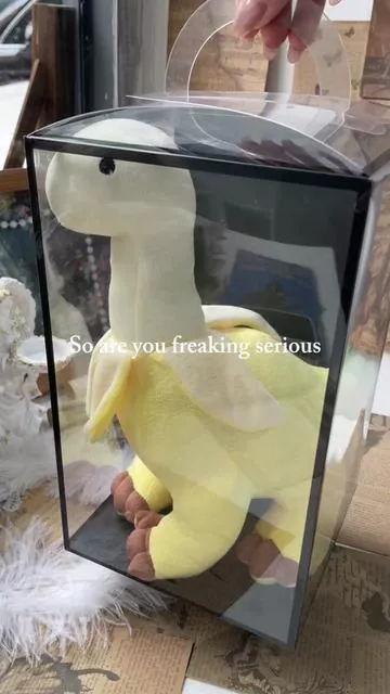Cute Banana saurus #plush #tiktokshop #plushies #fluffy #spotlightfinds