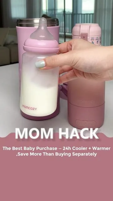 The Best Baby Purchase - 24h Cooler + Warmer ,Save More Than Buying Separately#babyitems #registrymusthaves #milkcooler #breastfeeding #milkcooler 