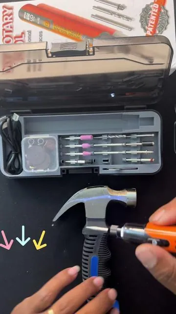 Este mini taladro eléctrico portátil es súper práctico 🔥 ideal para pulir, cortar y reparar con precisión en cualquier lugar. Compacto, recargable por tipo cy fácil de usar, es una herramienta que no puede faltarte 💯 ¡Aprovecha el precio y cómpralo ahora! #herramientas #ofertas #tiktokshop #compraya#taladro 