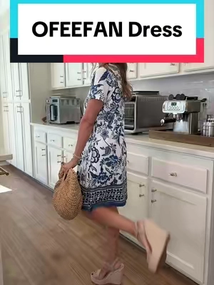 Coastal Grandma Vibes all the way! ❤️⛵️☀️ #tiktokshopcreatorpicks #summeroutfits #womensfashion #summerdress #dresses @OFEEFAN 
