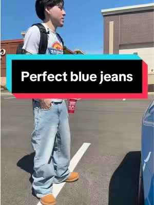 Tuff and affordable light blue jeans, for any outfit #baggyjeans #jeans #streetwear #StreetFashion #mensoutfitideas 