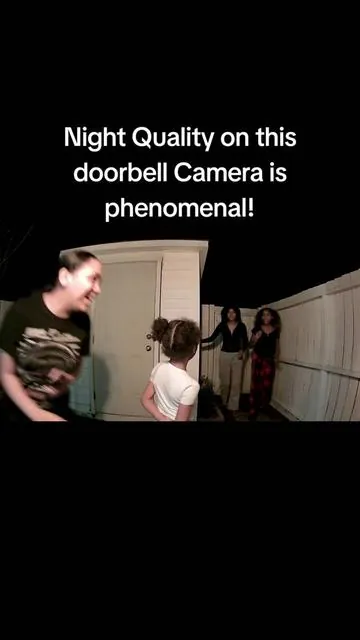 Night time quality #WirelessDoorbell #doorbellcamera #homesecurity #smarthome #securitycamera 