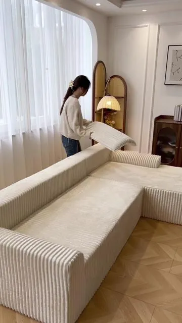 Boneless sofa #fyp #tiktoksofa #tiktok #modularsofa #livingroomfurniture 