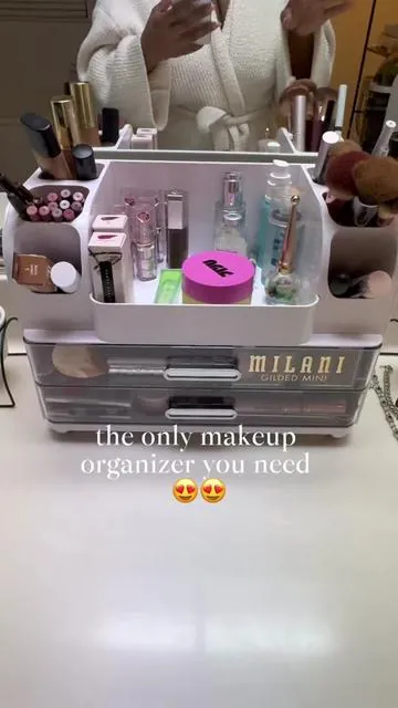#makeuphacks #organizer #vanity #worthit 