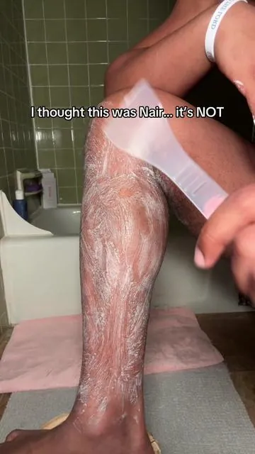 everyone kept asking if it burns… so I tested it 👀 #shaving #hairremoval #mensgrooming #menshygiene #SelfCare 