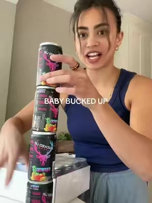 These mini bucked up energy drinks are the perfect afternoon drink for a little pick me up with a little bit of caffeine 