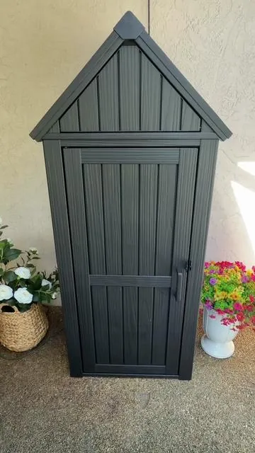 I didn’t put this outdoor storage cabinet to the test… Florida rain did 🌧️ and somehow everything inside stayed completely dry 🙌 if you need serious outdoor storage, THIS is it #outdoorliving #storagesolutions #tiktokshopcreatorpicks #AprilRestock #tiktokshopstockup 
