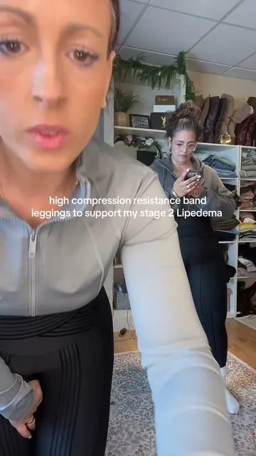 Ask me about sizing!  #lipedema #compressionleggings 