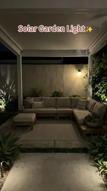 solar garden light #gardenlight #solar#decor#light #tiktokshop 