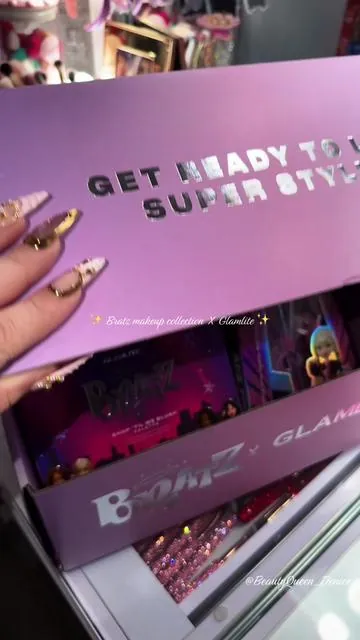 Bratz x Glamlite makeup collection is back in stock with limited quantities!! Get it before it sells out!!  #Bratz #bratzmakeupcollection #glamlite #bratzdolls #bratzmakeup 