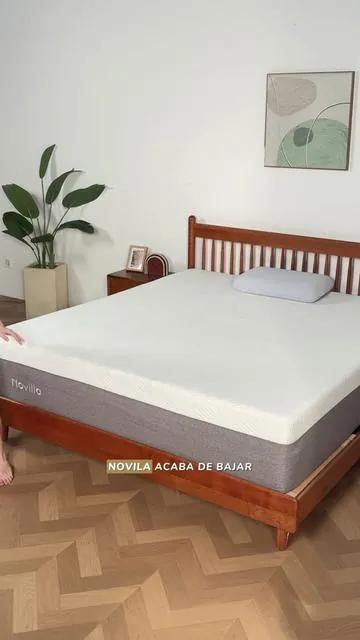 El colchón de algodón viscoelástico más popular de TikTok🛌☁️#mattress #memoryfoam #tiktokshop #novilla #1000000views 