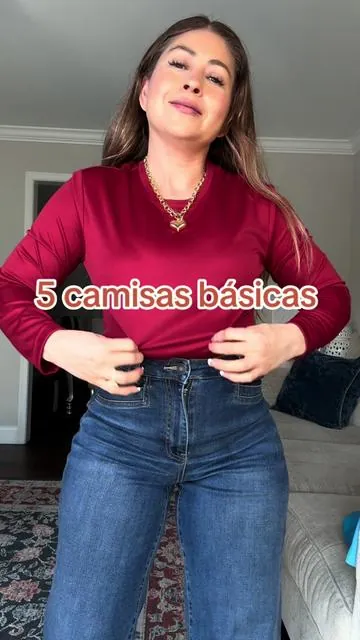Camisetas básicas son súper cómodas para el verano para hacer ejercicio para el día día o para el trabajo. #casetas #basicas #tiktokshop #fashiontiktok #mujeres 