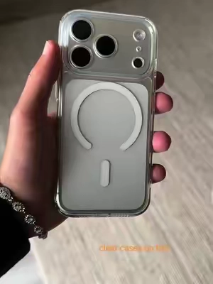 It comes with a protective camera cover and won’t turn yellow! #clearcase #phonecase #musthaves #cameraprotector 