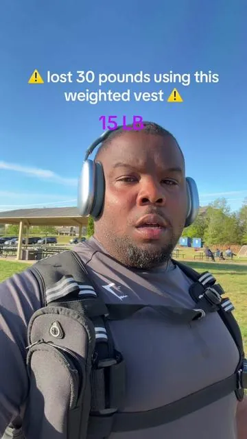 ⚠️ lost 30 pounds using this weight vest ⚠️ #tiktokmademebuyit #tiktokshopfinds #weightvest #zelusweightedvest #tiktokshop 