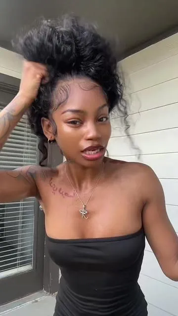 I love a natural looking unit🖤 #Ashimary, #Ashimaryhair； #Ashimaryinvisistrapwig #360wigwithdrawstring @Ashimary Hair Beauty 