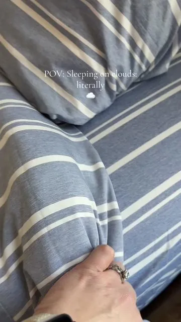 But why are these sheets so darn comfy and soft? Plus if you’re a hot sleeper, they are PERFECT 😍 @CGK Linens #deeppocketsheets #cgklinens #sheets #bedding #tiktokshopcreatorpicks 
