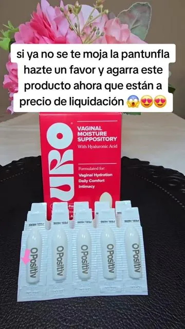ÓVULOS HIDRATANTES  #uroprobiotic #ovuloshidratante #acidohialuronico #cuidadointimo #tiktokshopspringglowup @O Positiv 