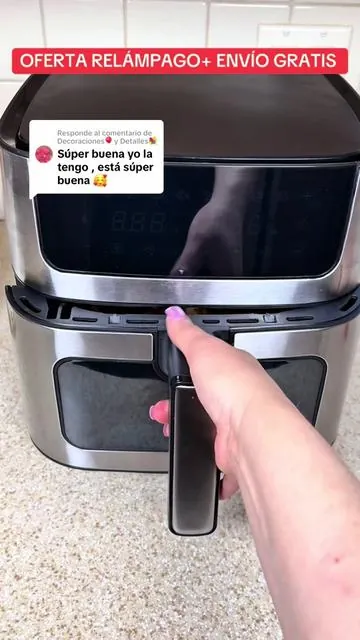 Respuesta a @Decoraciones🎈y Detalles💐 #airfryer #airfryerrecipes #kitchengadgets #Tiktokshopstockup #Tiktokshopmothersday @Sweetcrispy Official 