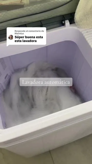 Respuesta a @Mairelys Si en tu casa se acumula la ropa y quieres resolver todo más rápido, esta lavadora automática de 28 libras es perfecta para lavar más en menos tiempo sin complicarte. #lavadoraautomatica #lavadoraderopa #hogarpractico #electrodomesticos #casafacil 