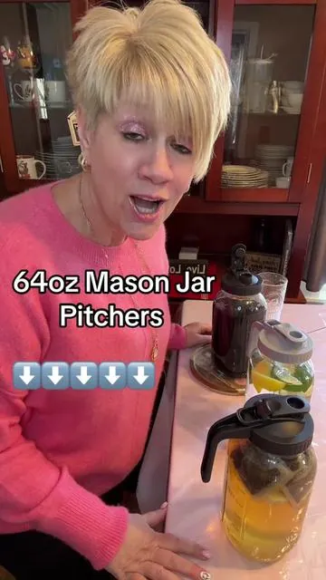 #masonjar#glasspitcher#water#green#ttshop