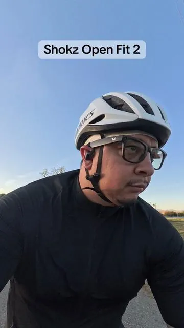 These @Shokz Sports @ShokzUK Open Fit 2s sound amazing.  From the gym to the office, Shokz Open Earbuds is your perfect companion. Seamlessly switch between work, workouts, and leisure. #cycling #cyclingtips #cyclingtiktok #heaphones #shokz 