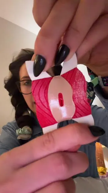 mouth tape with a built in lip mask- YES!! This is such a game changer. Keeps your lips hydrated but keeps your mouth closed. Plus it has a hole to drink through a straw #pufftape #mouthtape #sleeptape #beautyhack #tiktokshopcreatorpicks 