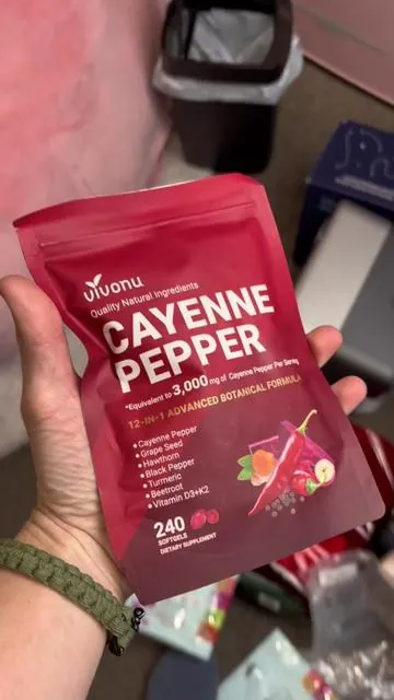 Vivonu cayenne pepper softgels 