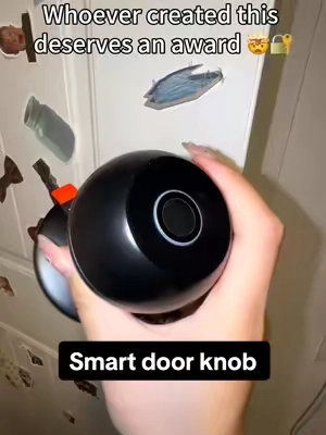 Con est I solucione el problem de las llaves olvidadas 😬Esto le doy un 1000 de 1000 #smarthome #lock#fingerprintdoorlock#smartlock#smartdoorlock
