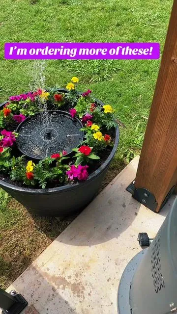 So pretty #creatorsearchinsights #tiktokshop #springtime #waterfoutain 