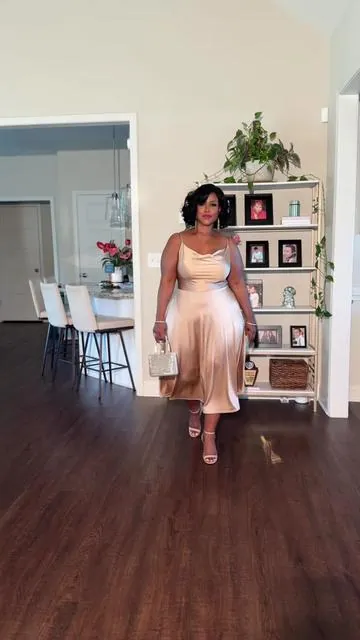 Are you playing it safe this summer… or are you stepping out?  This is the perfect wedding guest dress with a built-in shaper.  #W#WeddingGuestStyleSS#StyleOver40WW#WeddingOutfitsww#weddingguestdressW#WeddingGuestStyle