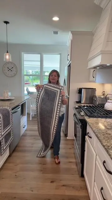 I love this set of 3 rugs—so easy to clean, machine washable, and they actually stay put. Perfect for a quick home refresh without spending a lot. #3piecerugset #setof3rugs #washablerugs #nonsliprug #homerefresh