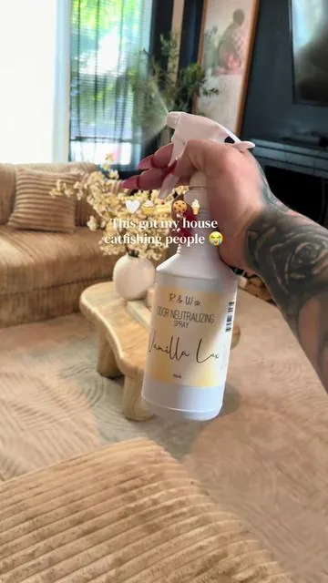 kids, pets, chaos… but it smells like vanilla heaven 🤍🍦✨ #cleanhome #odorremoval #cleaning #momsoftiktok 