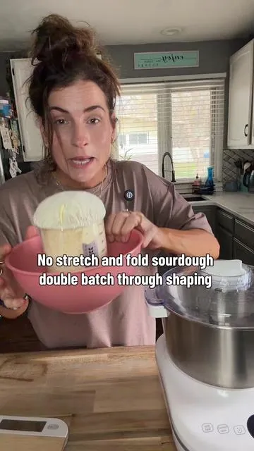 I’ve gotten so spoiled using my doughchief mixer. I haven’t made sourdough any other way since the day I got it so easy no stretch and folds and I love the heated fermentation function.. #doughchief #doughmixer #doughmachine #sourdoughmixer #stepbystepsourdough 