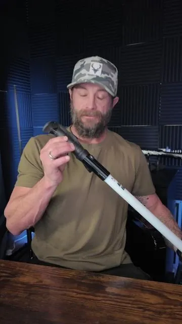 This is the PeakSpark self-luminous trekking pole—lights up your path without blasting your eyes, perfect for night hikes, camping, or just looking straight 🔥 out on the trail.  #hikinggear #outdooradventure #campingessentials #edcgear #nighthike