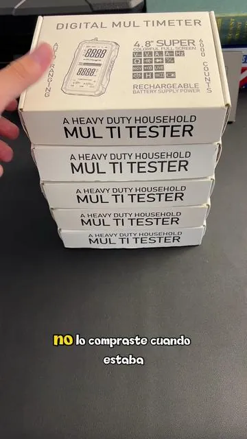 Lectura clara, uso simple y más tranquilidad para la seguridad del hogar.#HomeElectricalTest #DIYHomeRepair #videowave #multimerica #smartmultimeter 