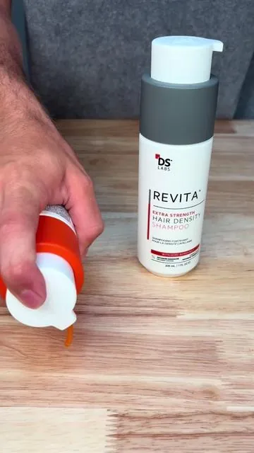 The extra strength version has 200% more concentration and that new ingredient is soo good!  Disclaimer: results may vary! This is my experience and it could be different than yours. ##hairgrowth##hairgrowthtips##hairgrowthshampoo##shampoo##revitashampoo@@DS Laboratories