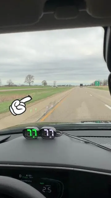 My speedometer saved me from getting a speeding ticket! #speedometer #digitalspeedometer #speedingticket #police