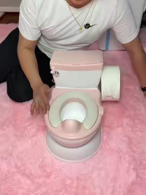El bañito más lindo y cómodo para empezar a entrenar a los peques y dejen el pañal 🚽✨  #toilet #babys #toiletforkids #realfeelpotty #toddler