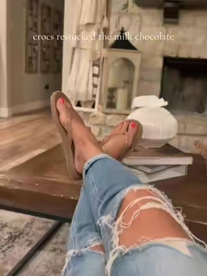 These always go fast… Restocked 4/14 #crocs#flipflops#crocssandals#tiktokshopcreatorpicks  